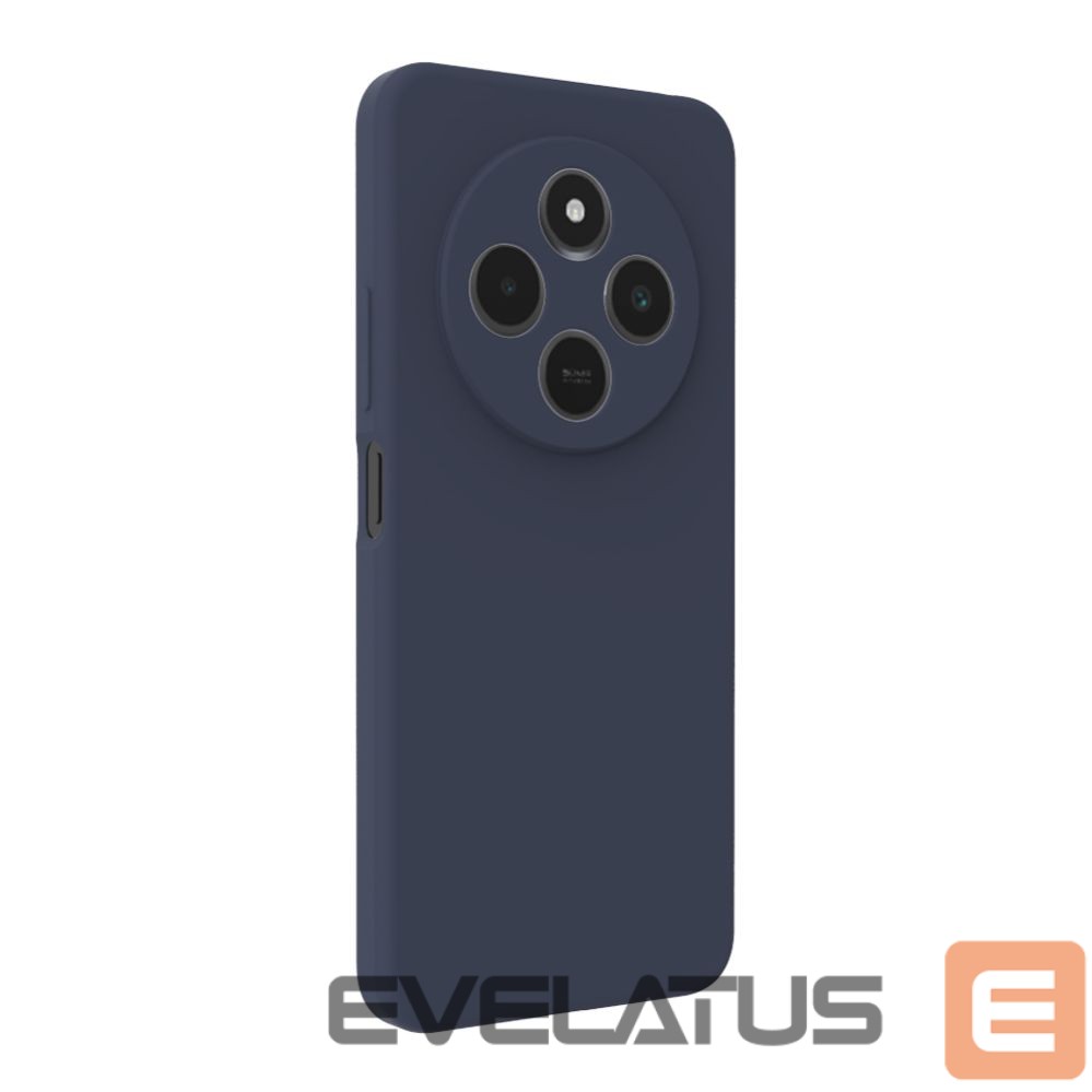 Nugarėlės dėklai Evelatus Xiaomi Redmi 14C 4G/5G Premium Magnetic Soft Touch Silicone Case Dark Blue