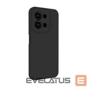 Nugarėlės dėklai Evelatus Xiaomi Redmi 15C 4G/5G Premium Magnetic Soft Touch Silicone Case Black