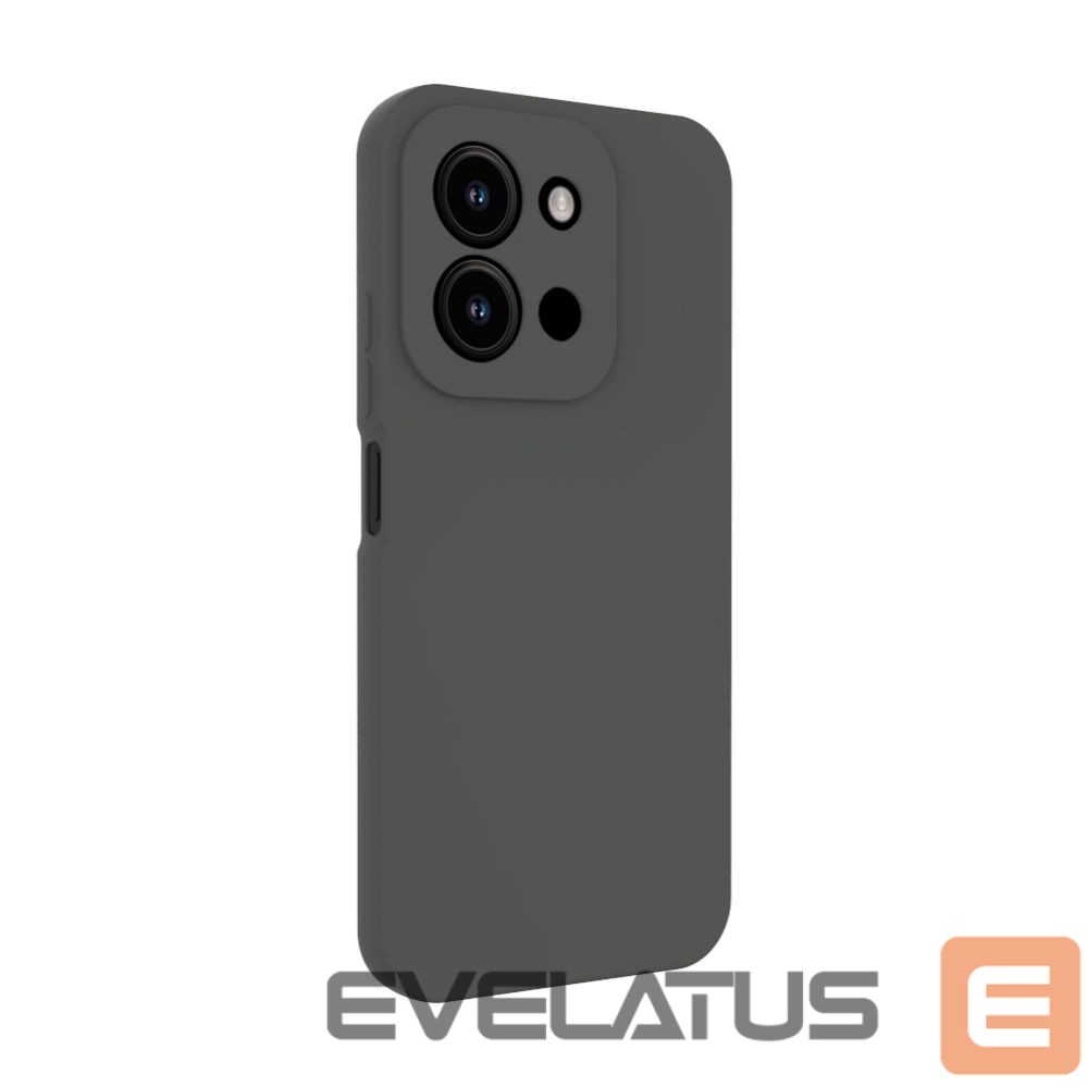 Nugarėlės dėklai Evelatus Xiaomi Redmi 15C 4G/5G Premium Magnetic Soft Touch Silicone Case Dark Grey