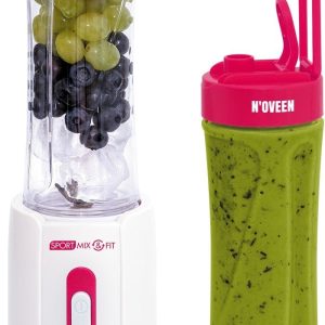 Smulkintuvai Noveen  Blender 300W Ice Crushing Blades 2x600ml Bottles Non-Drip BPA-Free Amerant 