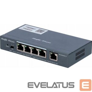 stebėjimo priedai Ruijie  Switch Reyee Reyee RG-ES205GC-P Smart mananged PoE switch, 4x PoE 