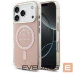 Nugarėlės dėklai Karl Lagerfeld Apple iPhone 17 Pro Silicone case with MagSafe IML Karl RSG Logo Pink