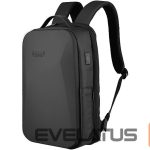Kuprinės QUALO  Laptop backpack Ultimate Line USB-C 15.6 Black