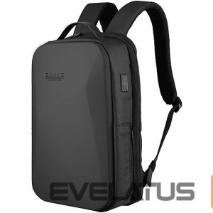 Kuprinės QUALO  Laptop backpack Ultimate Line USB-C 15.6 Black