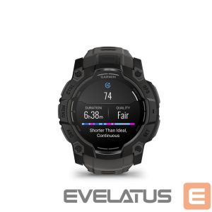 Išmanusis laikrodis Garmin  Instinct 3 – 50 mm, AMOLED Black with Charcoal Band / 010-03020-00 