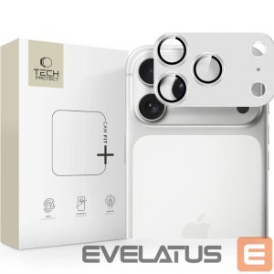 Apsauginiai stiklai Tech-Protect Apple IPHONE 17 PRO MAX APARATU TECH-PROTECT CAMFULL FIT Silver