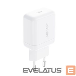 Adapteriai Acefast  A130 PD20W single USB-C charger (EU) White