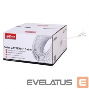 Jungikliai DAHUA  CABLE CAT5E UTP 305M WHITE/PFM920I-5EU-C 