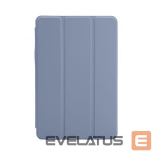 Knygos tipo dėklas Evelatus  Galaxy Tab A9 Tablet case with imitate microfiber inside Lavender Gray