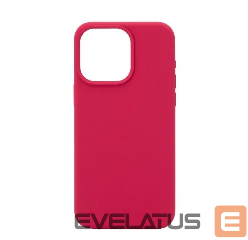 Nugarėlės dėklai Connect Apple iPhone 13 Premium Magsafe Soft Touch Silicone Case New Function Rose Red