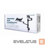 Televizoriaus laikiklis Gembird  DISPLAY ACC MOUNTING ARM/NB TRAY MA-DA-04 