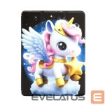 Knygos tipo dėklas iLike  iPad 10.2 / 10.5 Tablet Case Design Unicorn Violet 