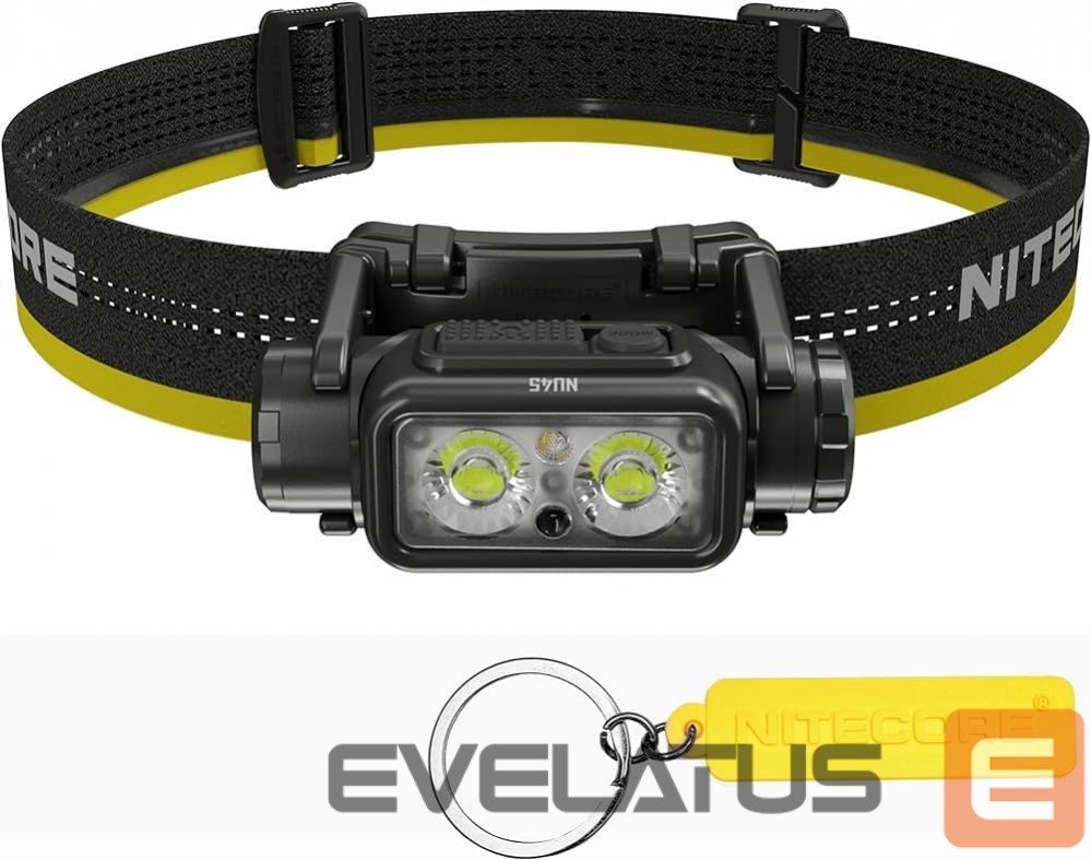 Kiti NITECORE HEADLAMP NU SERIES 1700 LUMENS/NU45