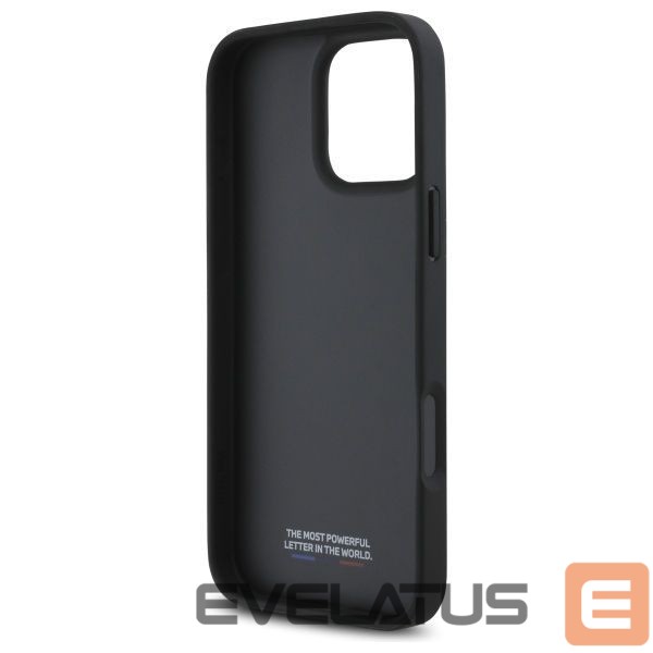 Kitas telefono priedas BMW BMW M Perforated Tricolor Detail Line iPhone 16 Pro Case - Dark Gray