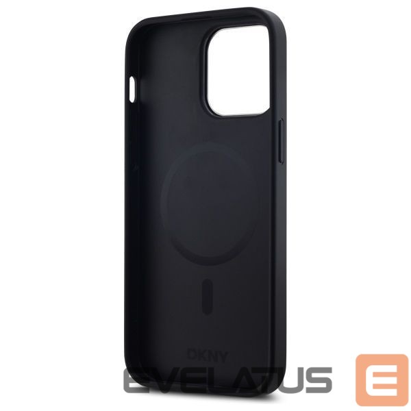 Kitas telefono priedas DKNY DKNY Plain Logo MagSafe iPhone 14 Pro Max Case - Black