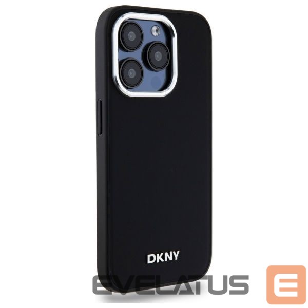 Kitas telefono priedas DKNY DKNY Plain Logo MagSafe iPhone 15 Pro Case - Black