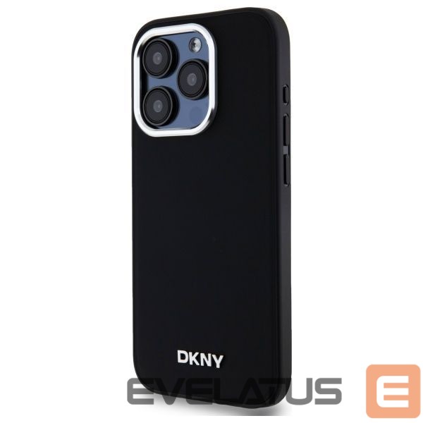 Kitas telefono priedas DKNY DKNY Plain Logo MagSafe iPhone 15 Pro Case - Black