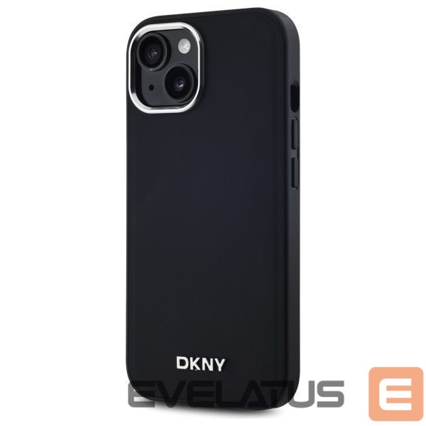 Kitas telefono priedas DKNY DKNY Plain Logo MagSafe iPhone 15 Case - Black