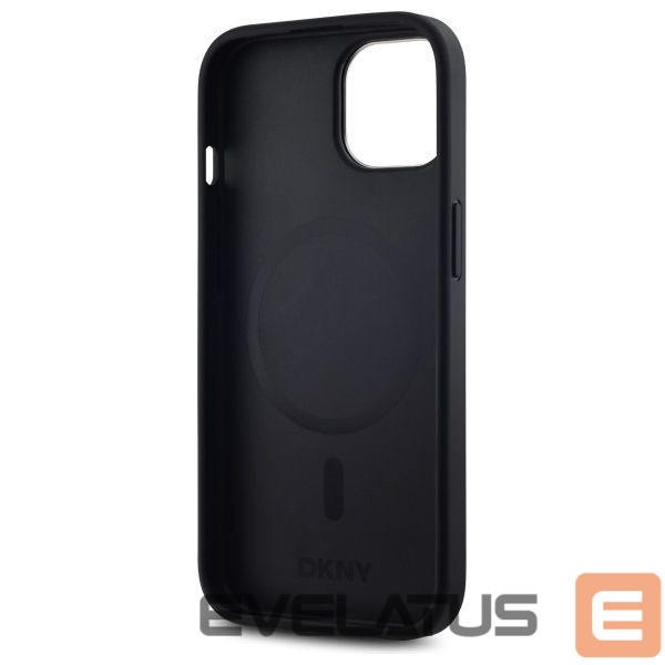 Kitas telefono priedas DKNY DKNY Plain Logo MagSafe iPhone 15 Case - Black