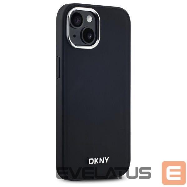Kitas telefono priedas DKNY DKNY Plain Logo MagSafe iPhone 15 Case - Black