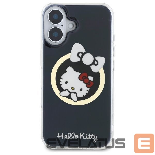 Kitas telefono priedas Hello Kitty Hello Kitty IML Fun bow Magsafe iPhone 16 Case - Black