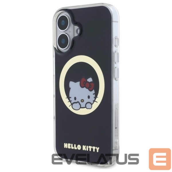 Kitas telefono priedas Hello Kitty Hello Kitty IML Sweet Kitty Magsafe iPhone 16 Case - Black