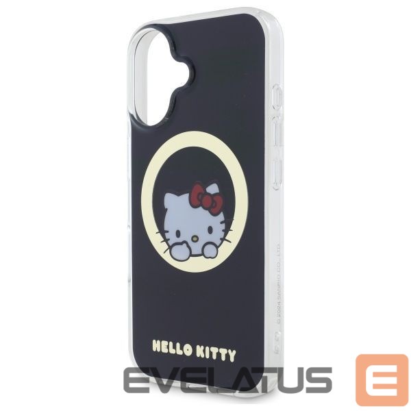 Kitas telefono priedas Hello Kitty Hello Kitty IML Sweet Kitty Magsafe iPhone 16 Case - Black