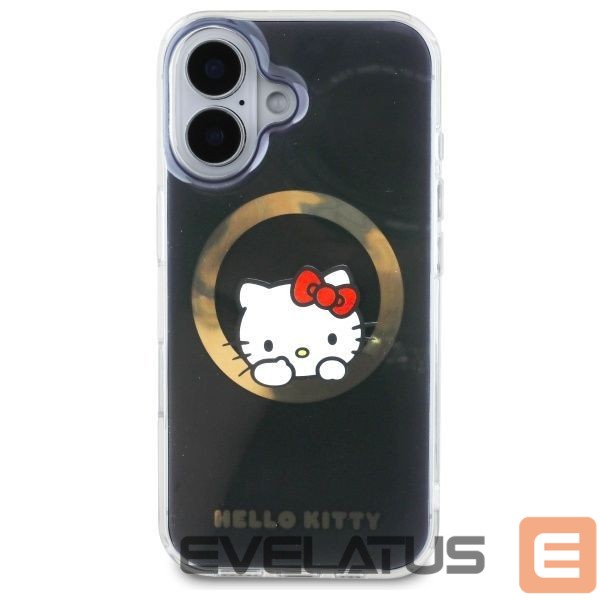 Kitas telefono priedas Hello Kitty Hello Kitty IML Sweet Kitty Magsafe iPhone 16 Case - Black