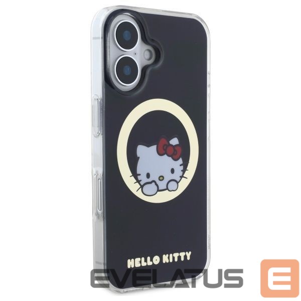 Kitas telefono priedas Hello Kitty Hello Kitty IML Sweet Kitty Magsafe iPhone 16 Case - Black