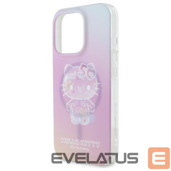 Kitas telefono priedas Hello Kitty Hello Kitty IML 50th Anniversary Magsafe Case for iPhone 16 Pro Max - Pink