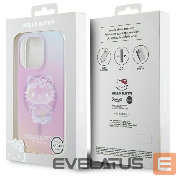 Kitas telefono priedas Hello Kitty Hello Kitty IML 50th Anniversary Magsafe Case for iPhone 16 Pro Max - Pink