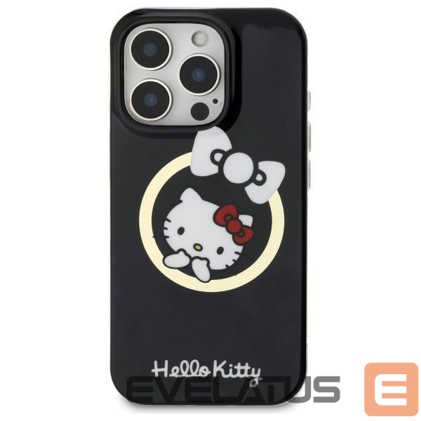 Kitas telefono priedas Hello Kitty Hello Kitty IML Fun bow Magsafe iPhone 16 Pro Max Case - Black