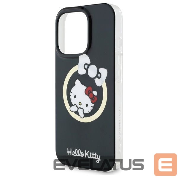 Kitas telefono priedas Hello Kitty Hello Kitty IML Fun bow Magsafe iPhone 16 Pro Max Case - Black