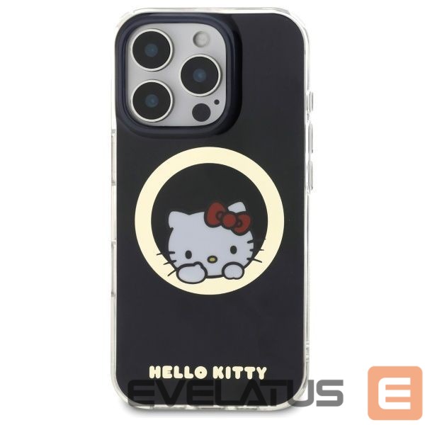 Kitas telefono priedas Hello Kitty Hello Kitty IML Sweet Kitty Magsafe Case for iPhone 16 Pro Max - Black