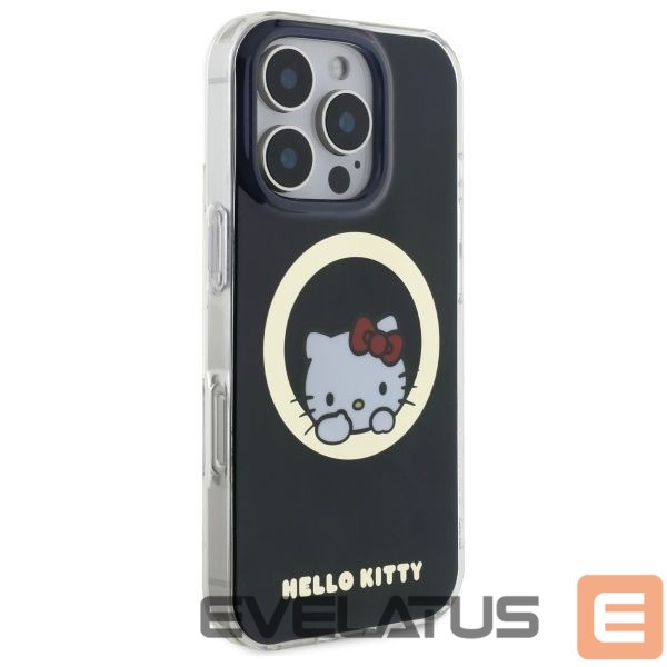 Kitas telefono priedas Hello Kitty Hello Kitty IML Sweet Kitty Magsafe Case for iPhone 16 Pro Max - Black