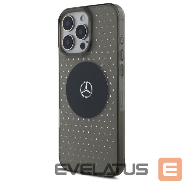 Kitas telefono priedas Mercedes-Benz Mercedes MB Case Star Pattern for iPhone 16 Pro - Black
