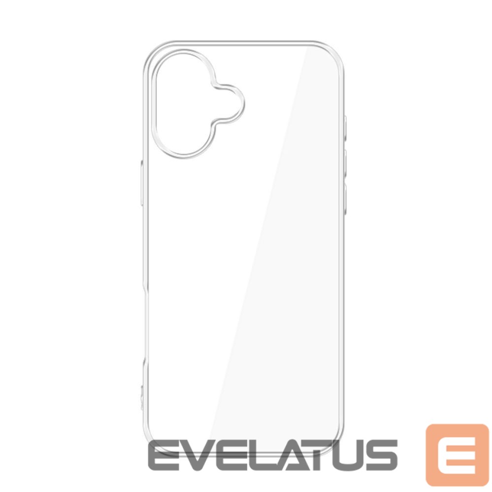 Kitas telefono priedas 3MK 3mk Clear Case for iPhone 16 Plus - transparent