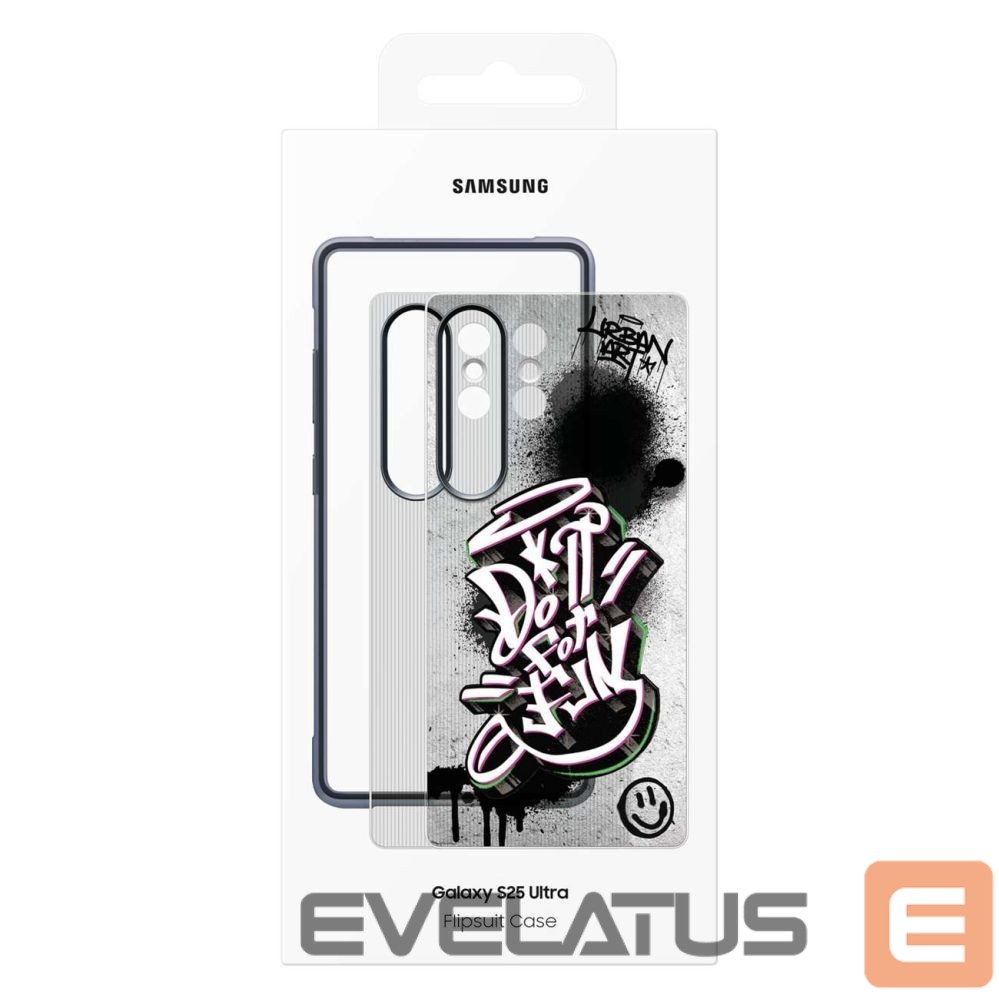 Nugarėlės dėklai Samsung Samsung Flipsuit Case Rugged EF-JS938CBEGWW for Samsung Galaxy S25 Ultra - Black