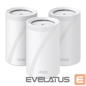 Maršrutizatoriai TP-Link  WRL MESH ROUTER 9300MBPS/DECO BE65(3-PACK) 