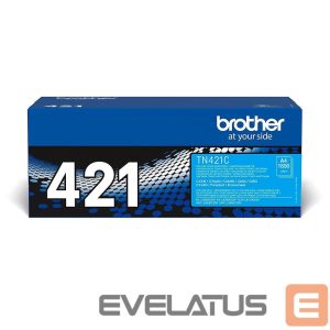 Eksploatacinės medžiagos spausdintuvams Brother  TN421C Toner cartridge, Cyan 