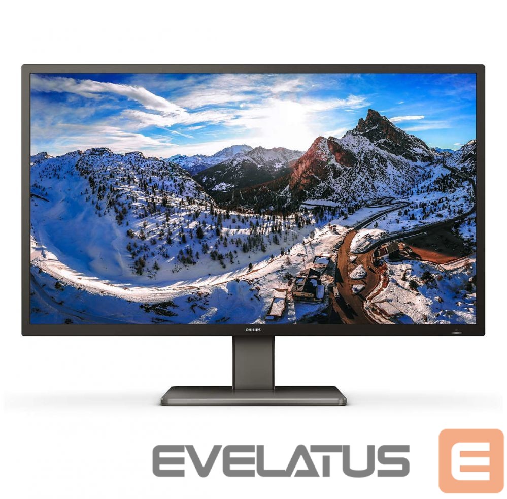 Monitoriai Philips P Line 439P1/00 43 ", VA, 4K UHD, 3840 x 2160, 16:9, 4 ms, 400 cd/m², Headphone output, 60 Hz, HDMI ports quantity 3