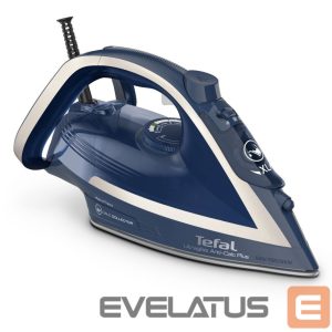 Lygintuvai TEFAL  Steam Iron FV6830E0 2800 W, Water tank capacity 270 ml, Continuous steam 50 g/min, Silver/Blue 