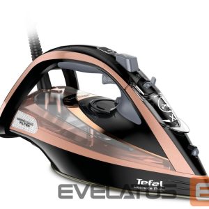 Lygintuvai TEFAL  Steam Iron FV9845 3200 W, Water tank capacity 350 ml, Continuous steam 60 g/min, Black/Rose Gold 