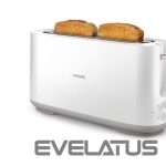 Skrudintuvas Philips  Toaster HD2590/00 Daily Collection Power 870-1030 W, Number of slots 2, Housing material Plastic, White 