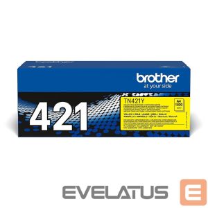 Eksploatacinės medžiagos spausdintuvams Brother  TN421Y Toner cartridge, Yellow 