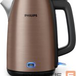Virdulys Philips  Kettle HD9355/92 Viva Collection Electric,  1740-2060 W, 1.7 L, Stainless steel, 360° rotational base, Copper 