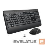 Kompiuterio klaviatūra Logitech  MK540 Advanced Keyboard and Mouse Set, Wireless, Mouse included, Batteries included, US, Wireless connection, USB, Black 
