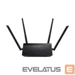 Maršrutizatoriai Asus  RT-AC1200 v.2 Router 802.11ac, 300+867 Mbit/s, 10/100 Mbit/s, Ethernet LAN (RJ-45) ports 4, Antenna type 4xExternal 