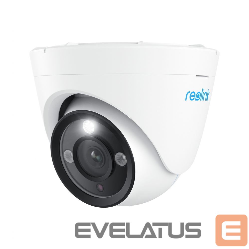 Internetinė kamera Reolink 4K Security IP Camera with Color Night Vision P434 Dome 8 MP 2.8-8mm/F1.6 IP66 H.265 MicroSD, max. 256 GB