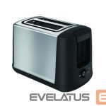 Skrudintuvas TEFAL  | Toaster | TT340830 | Number of slots 2 | Housing material Stainless steel | Stainless Steel/Black 